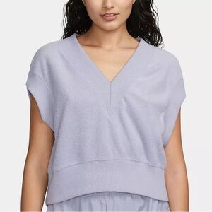 Nike Sportswear Collection Reverse French Terry Vest (size x-small, purple)